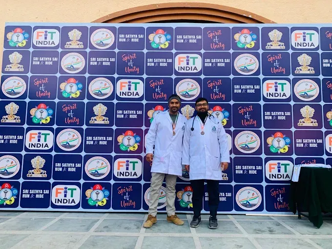 Team at a community health event